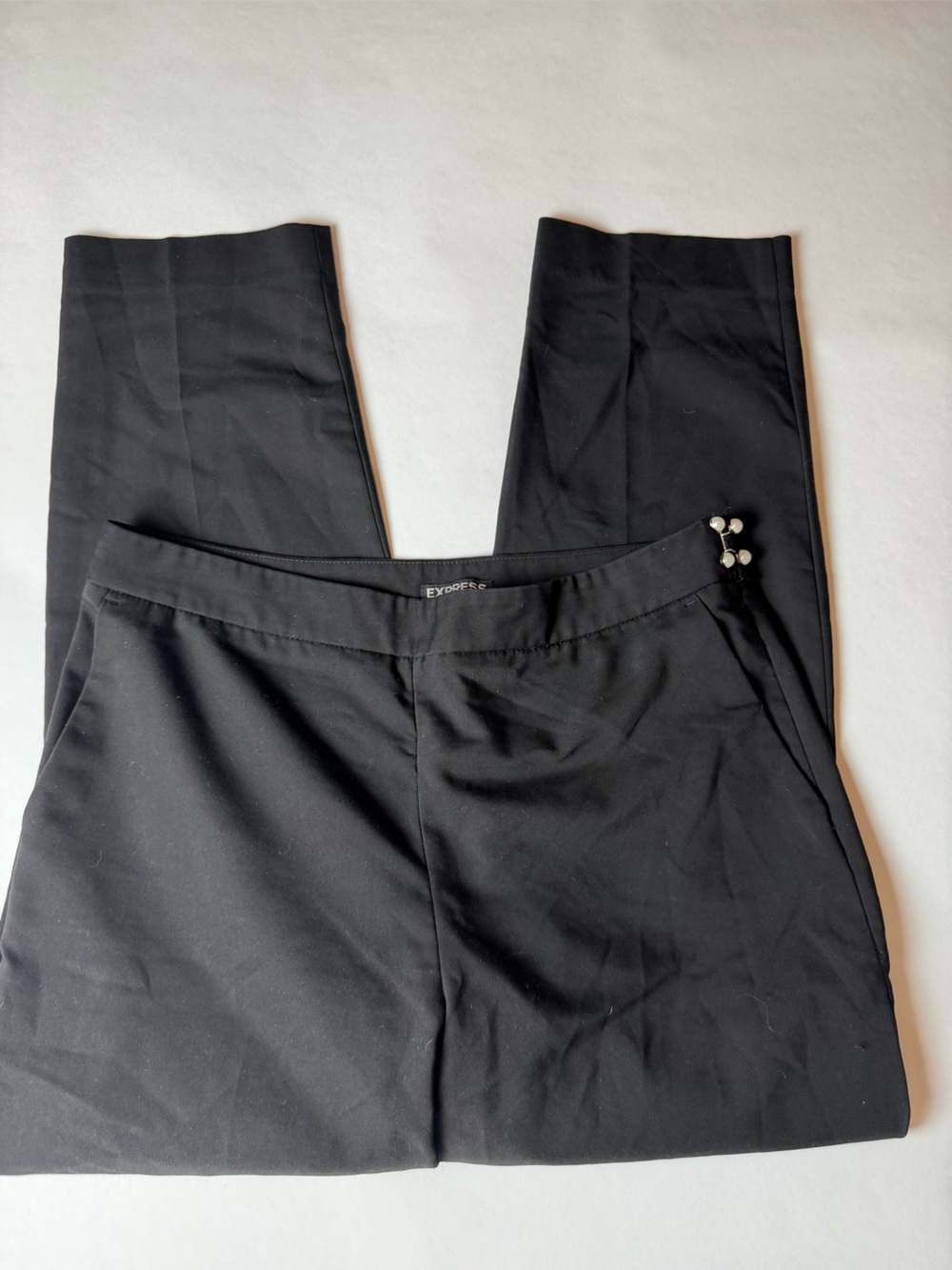 Express Black Men's Stretch Dress Pants
